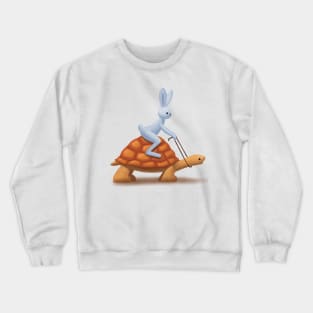 Rabbit or Turtle? Crewneck Sweatshirt